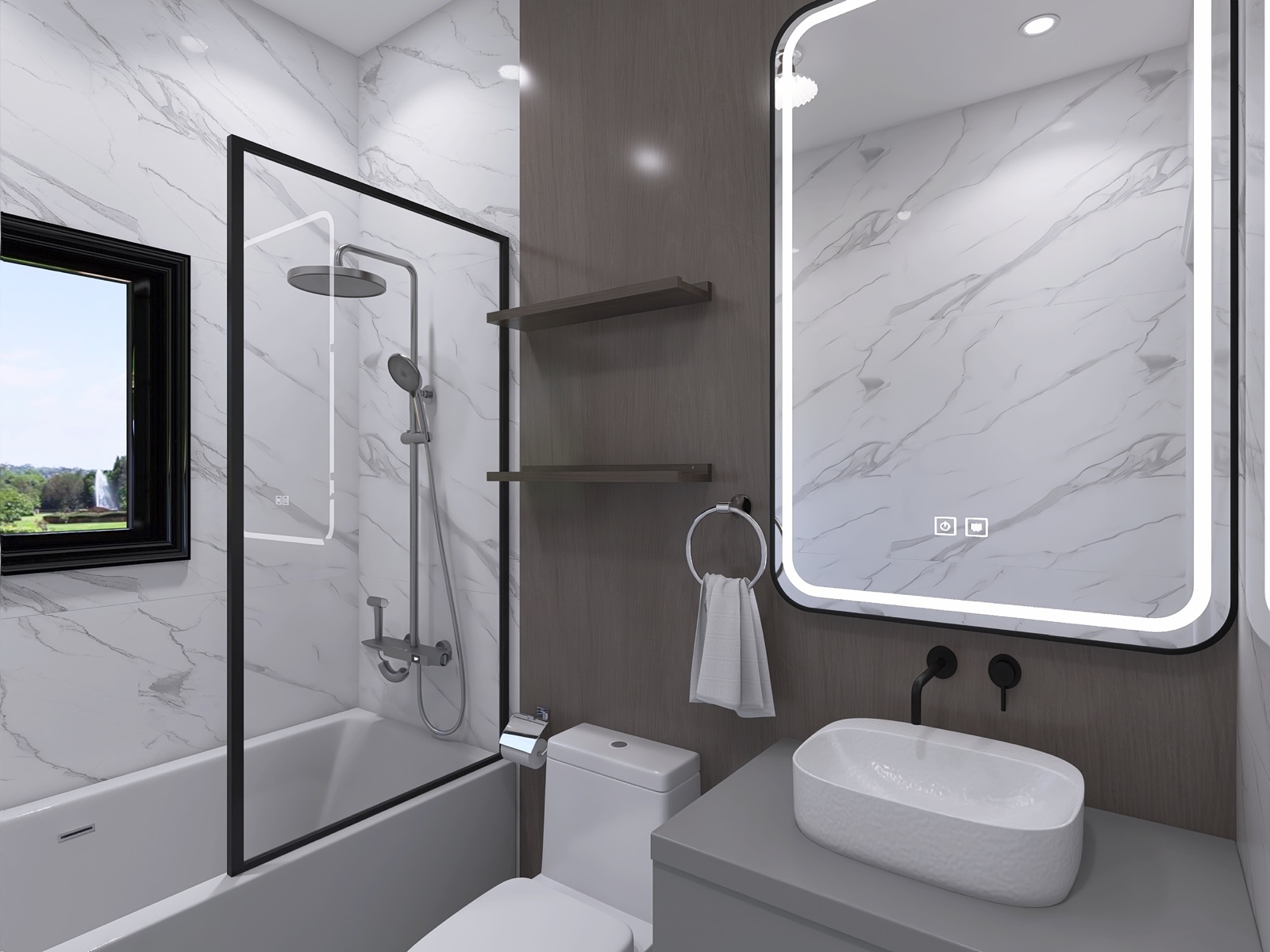 The Archipelago Collection — Second Ensuite Bathroom