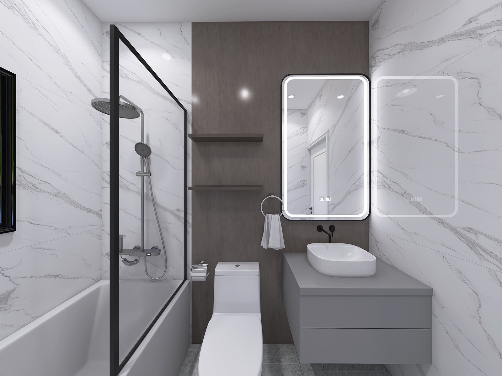 The Archipelago Collection — Second Ensuite Bathroom
