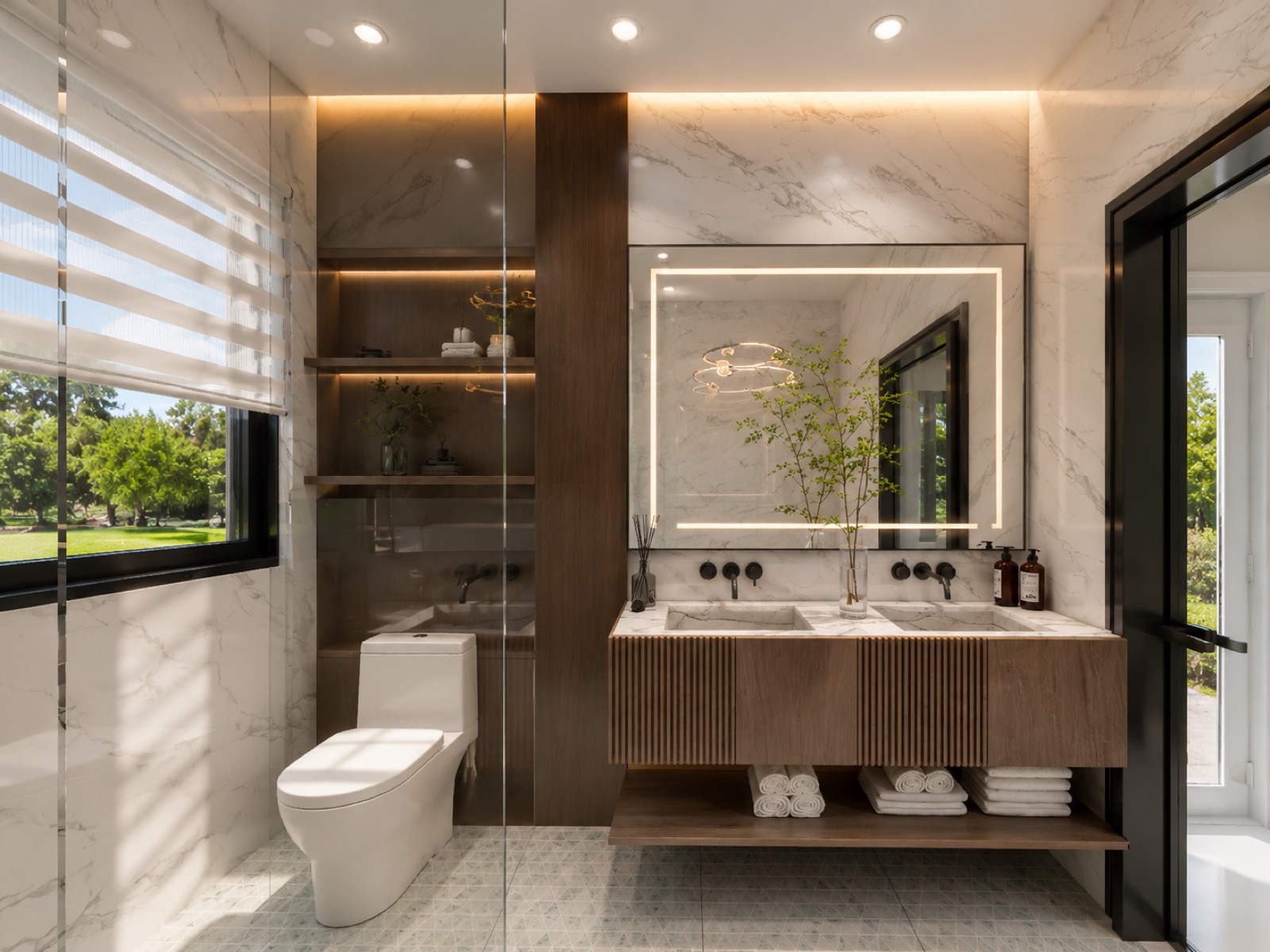 The Meridian Collection — Master Bedroom Ensuite Bathroom Day