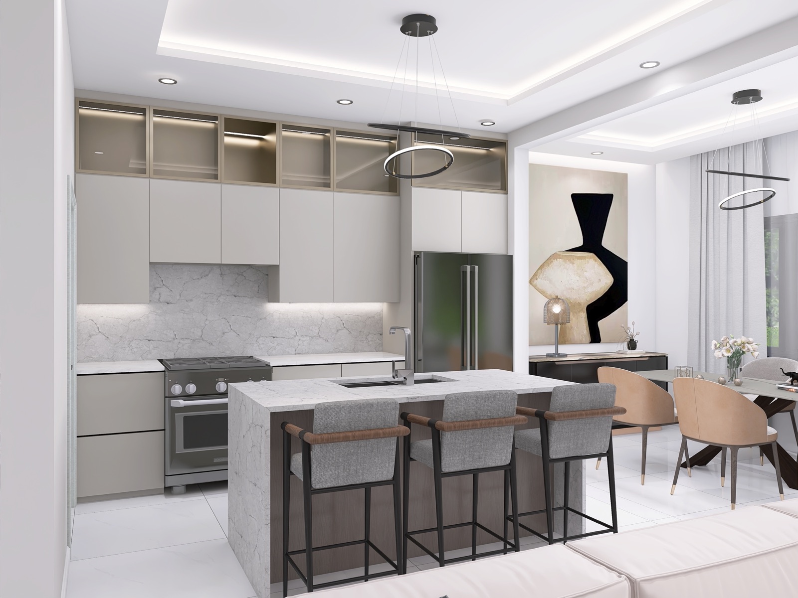 The Savannah Collection — Kitchen Breakfast Bar
