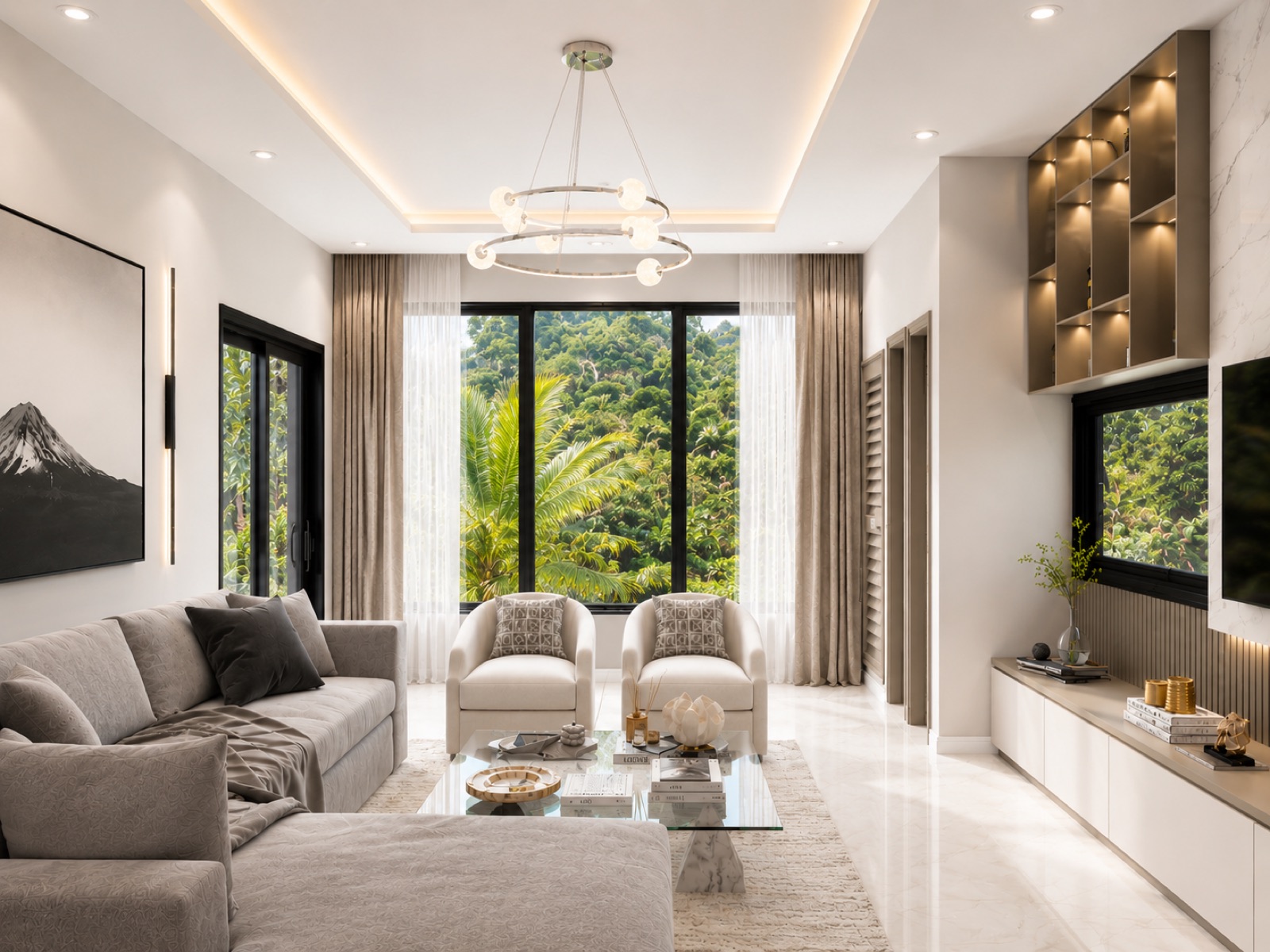 The Summit Collection — Open Plan Living Room