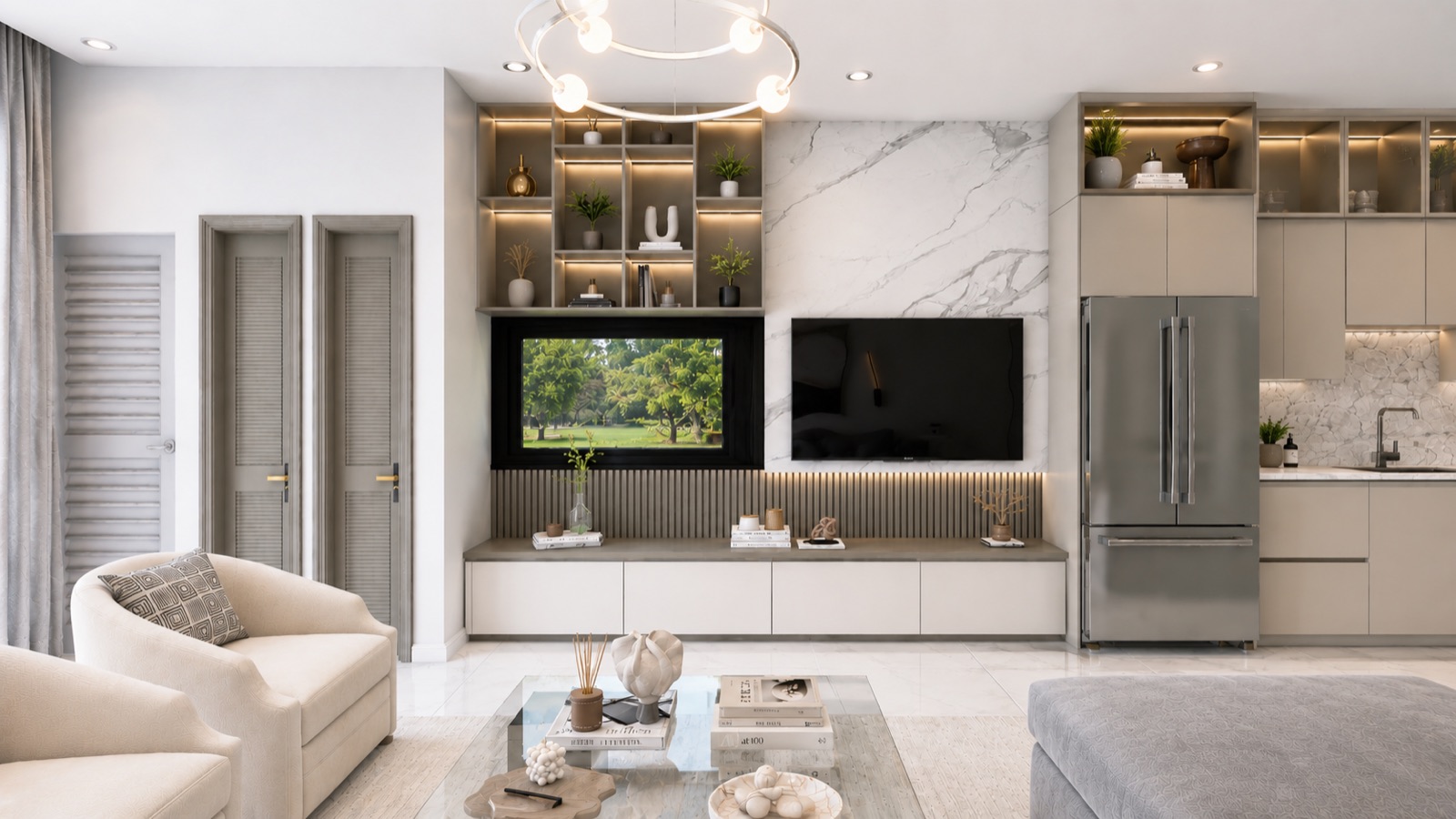 The Summit Collection — Open Plan Living And Kitchen Day
