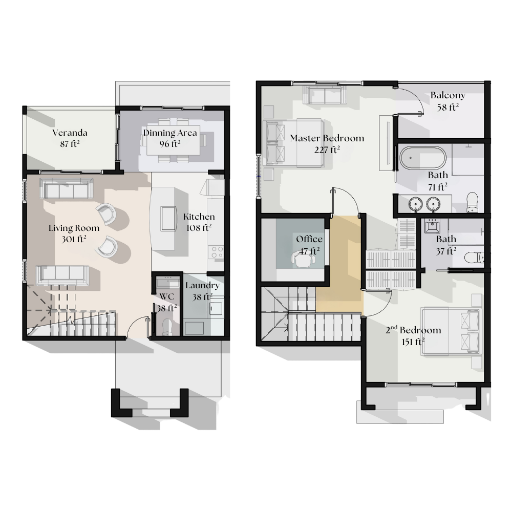 The Archipelago Collection floor plan